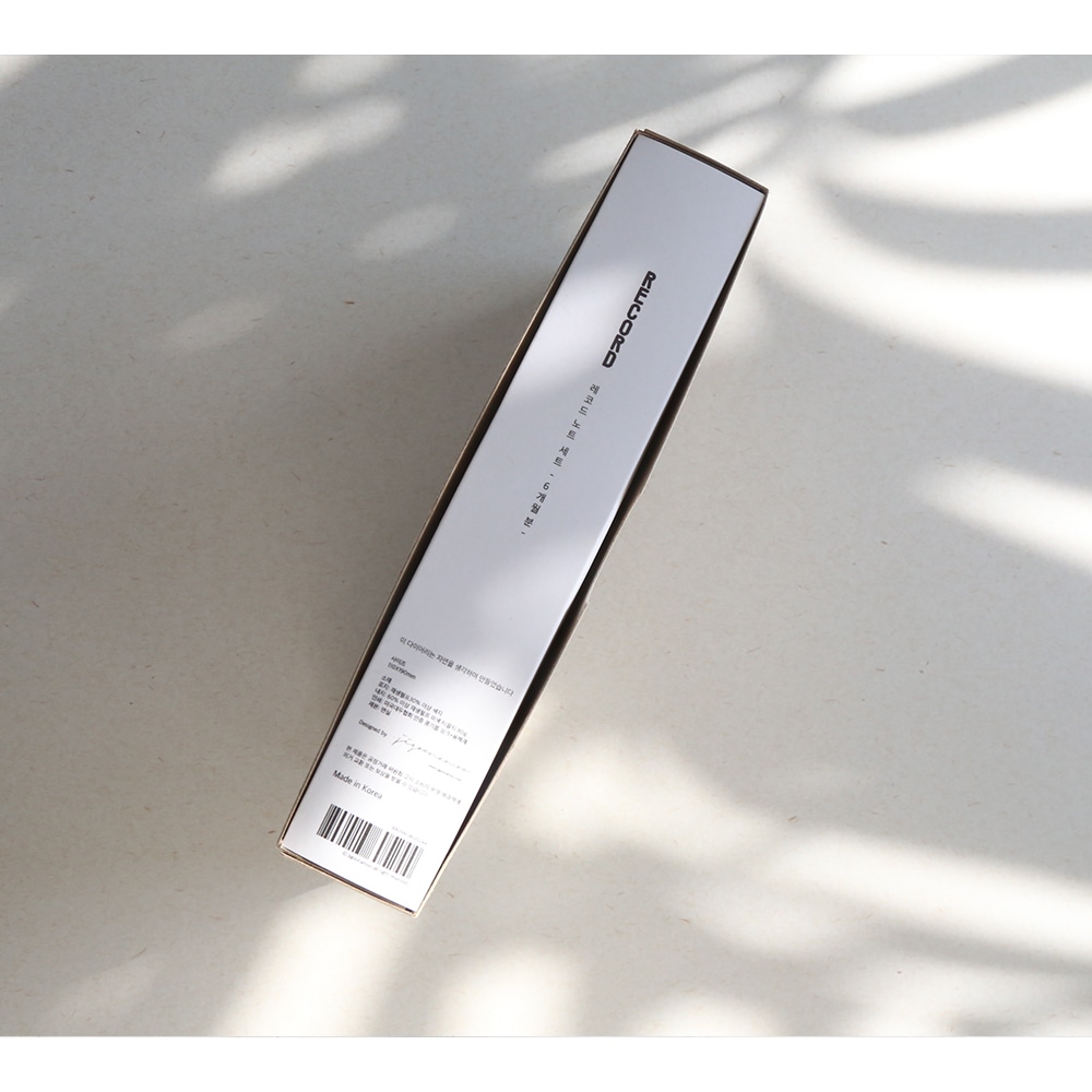 Verpackung des Record Note Set im Videoformat aus Recyclingpapier.